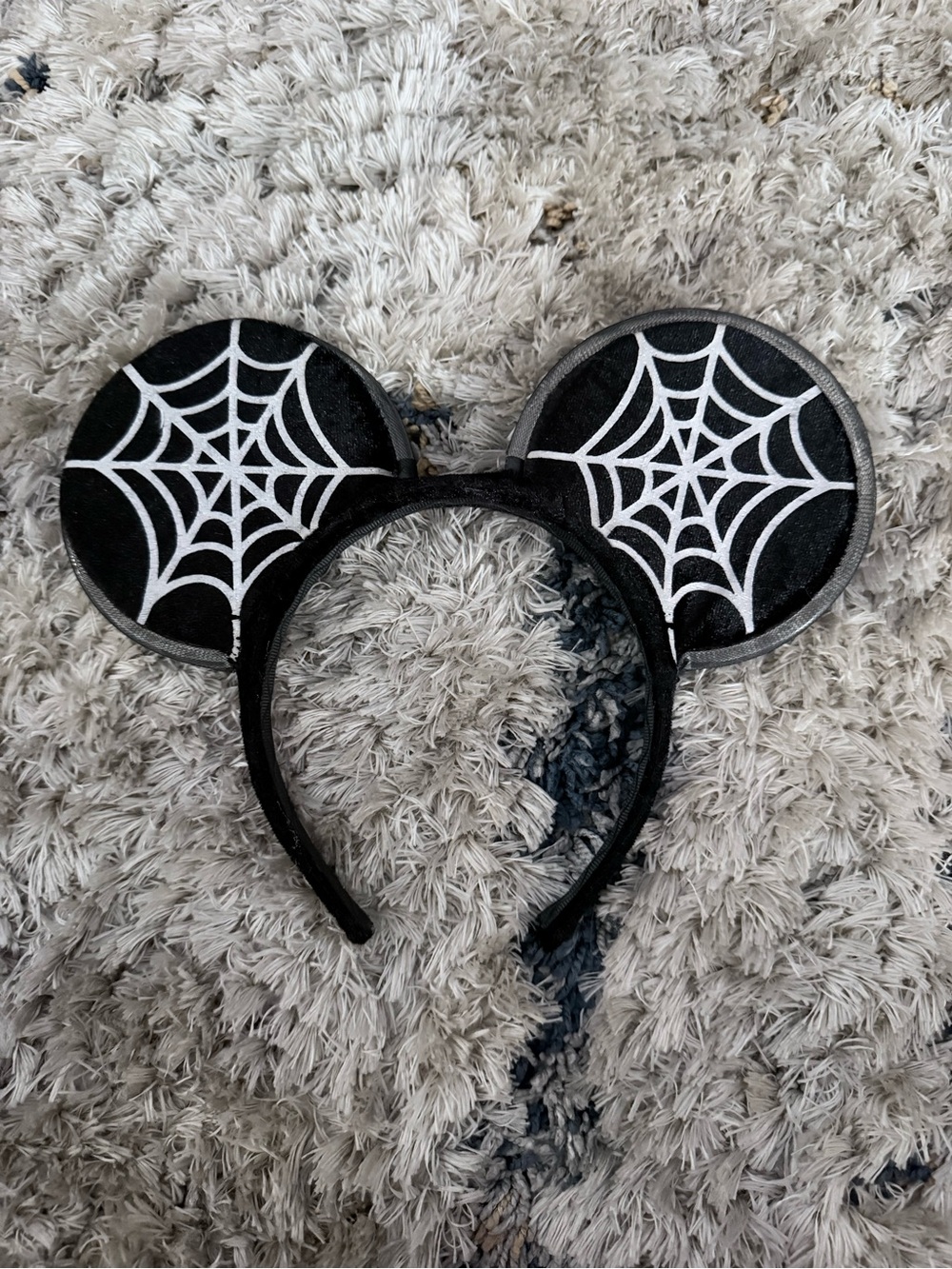Disney parks Spiderweb Mickey Mouse ears Halloween